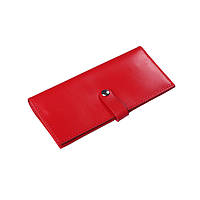 Женский кошелек COMFY STRAP кожаный Красный (030) SC, код: 1549684