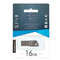 Флеш память TG USB 2.0 16GB Metal 114 Steel BK, код: 7698356