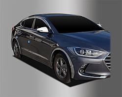 Хром накладки на дзеркала Hyundai Elantra AD / Hyundai I30 2015-2019 (Autoclover/Південна Корея)