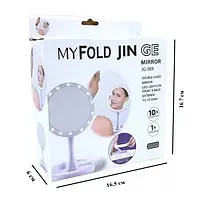 Зеркало для макияжа с подсветкой My Fold Jin Ge JG-988