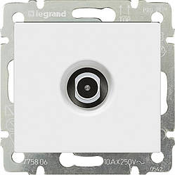 Valena Classic Розетка TV прохідна 10db біла, Legrand, 774431