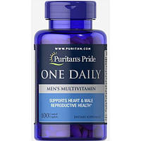 Витаминно-минеральный комплекс Puritan's Pride One Daily Men's Multivitamin 100 Caplets PP, код: 7595100