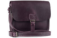 Женская кожаная сумка ручной работы Coolki Handy бордовый GM, код: 6719929