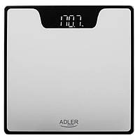 Весы напольные электронные до 180 кг Adler AD 8174s Silver IN, код: 8127501