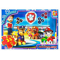 Пазлы детские Paw Patrol Щенячий патруль G-Toys PW0845 35 элементов SK, код: 8365346