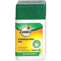 Урологический препарат Zandu Chandraprabha Vati 40 Tabs PK, код: 8207132