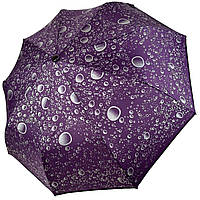 Женский зонт полуавтомат на 9 спиц антиветер с пузырями от Toprain фиолетовый TR0541-9 GR, код: 8324123
