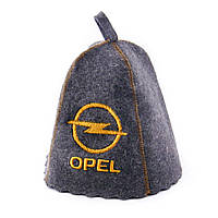 Банная шапка Luxyart Opel Серый (LA-255) IX, код: 1101615