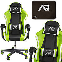 Комп'ютерне крісло для геймера JUMI ARAGON TRICOLOR GREEN TV, код: 6505233