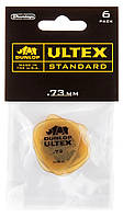 Медиаторы Dunlop 421P.73 Ultex Standard Player's Pack 0.73 mm (6 шт.) QT, код: 6555544