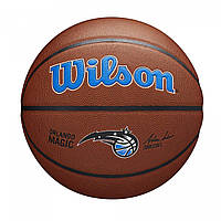 Мяч баскетбольный Wilson NBA TEAM ALLIANCE BSKT ORL MAGIC 295 SZ7 DH, код: 7815067