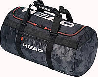 Спортивная сумка для тренировок Head Tour Team Club Черный с серым (283168-bksf) UP, код: 8299056