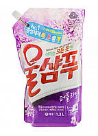 Жидкое средство для деликатной стирки Aekyung Wool Champoo Purple Lilac Запаска 1,3 л (880104 NX, код: 8235147