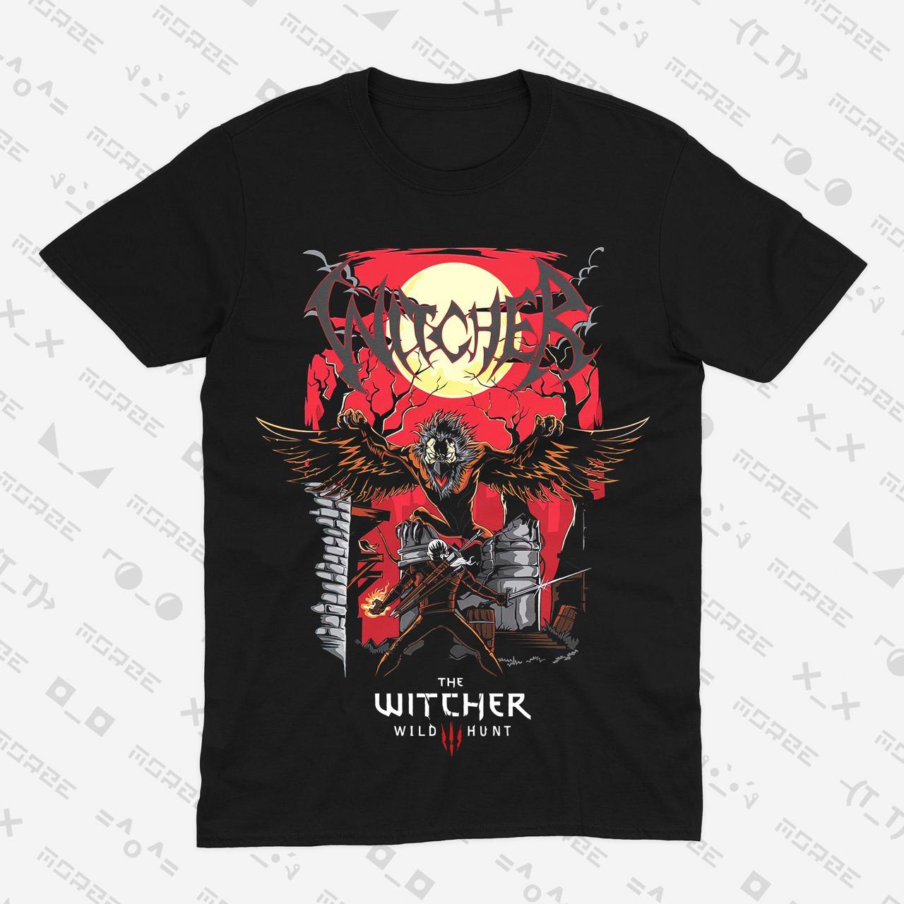 Футболка чорна Morze Witcher V2, фото 1