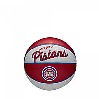 Мини-Мяч баскетбольный Wilson NBA TEAM RETRO BSKT MINI DET PISTONS SZ3 BM, код: 7815315