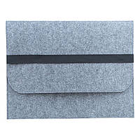 Чехол-сумка из войлока фетр Wiwu Apple MacBook 13,3 Dark Gray BB, код: 7685305