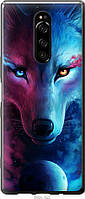 Чехол силиконовый Endorphone Sony Xperia XZ4 Арт-волк (3999u-1623-26985) TP, код: 7953932