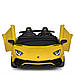 Дитячий електромобіль Bambi Lamborghini M 5738AL мотор 24V200W, 1 акумулятор 24V14AH, Bluetooth, 3 кольори, фото 6