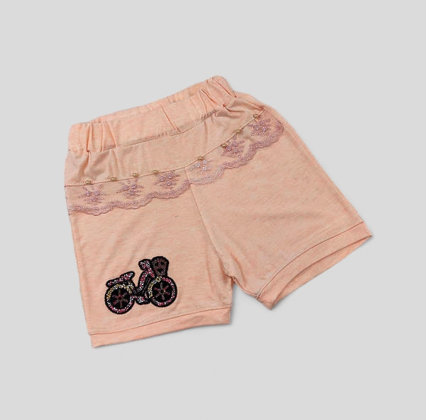 ОПТОМ Дитячі шорти для дівчинки 3,4,5,6,7 років Ажур (5 шт/уп), фото 1