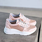 Літні шкіряні жіночі кросівки 36,40,41, фото 4