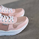 Літні шкіряні жіночі кросівки 36,40,41, фото 9