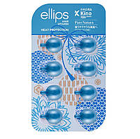 Витамины-масло для волос Сила Лотоса Pure Natura with Blue Lotus Extract Ellips 8 шт DH, код: 8163955