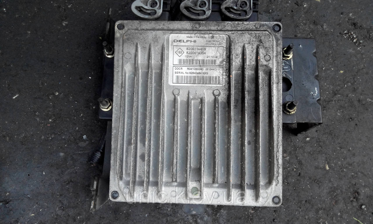 Блок управління двигуном (DELPHI) Рено Сценік 2/Меган 2 1.5 DCI б/у