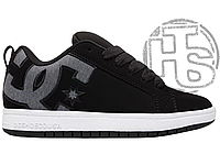 Женские кроссовки DC Shoes Court Graffik Black Grey White ALL16308
