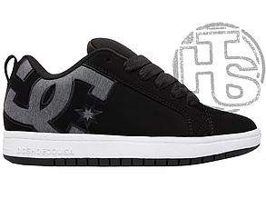 Чоловічі кросівки DC Shoes Court Graffik Black Grey White ALL16308