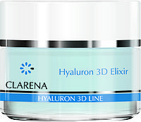 Ультраувлажняющий ночной эликсир с 3-мя видами гиалуроновой кислоты Clarena Hyaluron 3d Elixi EJ, код: 8365737