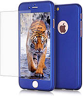 Чехол Full 360 с защитным стеклом для Iphone 6 6s Blue (HbP66131) PR, код: 1529509