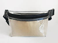 Женская поясная сумка Coolki из мягкого стекла со сменными вкладышами Бежевый SC, код: 6748902