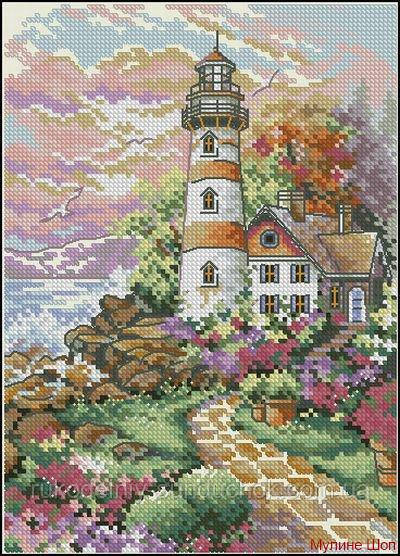 06883 "Маяк удосвіта" набір для вишивання DIMENSIONS