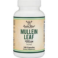 Комплекс для профилактики дыхательной системы Double Wood Supplements Mullein Leaf Extract 10 US, код: 8206894