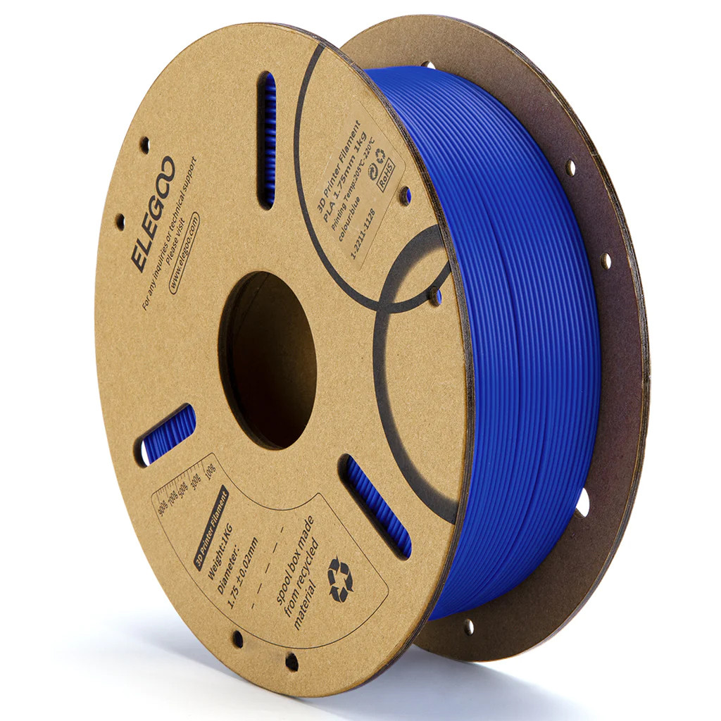 Пластик Elegoo PLA Filament для 3D принтера 1 кг 1.75 мм Синій