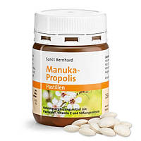 Натуральная добавка для иммунитета Sanct Bernhard Manuka-Propolis 150 Lozenges SB, код: 8372072