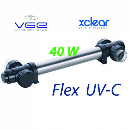 УФ - стерилізатор для ставка UV-C XClear Budget Flex 40 Watt, ультрафіолетова лампа для ставка дезинфікуюча, фото 2