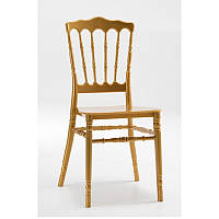 Штабелируемый стул Наполеон SDM пластиковый Золотой DH, код: 1926915
