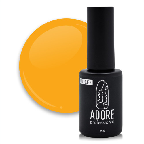 Гель-лак для нігтів Adore professional №346 - ceylon, цейлонський жовтий, 8 мл