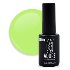 Гель-лак для нігтів Adore professional №339 - salad, салатовий, 8 мл