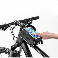Велосумка RockBros для смартфона на раму Черная ( IBH004B ) BM, код: 6499158