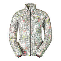 Куртка Eddie Bauer Womens MicroTherm StormDown Jacket Print CHROME S Серый (1142CH-S) SC, код: 259874