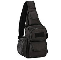 Сумка-рюкзак Protector Plus 6,5 л черная Military TO, код: 8294538