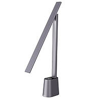 Лампа настольная BASEUS Rechargeable Folding Reading Desk Lamp DGZG-0G серая BX, код: 8381356