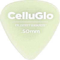 Медиаторы D'Addario 1CCG2 Planet Waves Classic Celluloid Cellu-Glo Player's Pack 0.50 mm (10 OM, код: 6556441