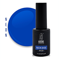 Неоновая база для ногтей Adore Neon Base №08 - LED, 7,5 ml