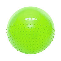 Гімнастичний м'яч Spokey HALF FIT 65 см Салатовий (s0247) PZ, код: 212201