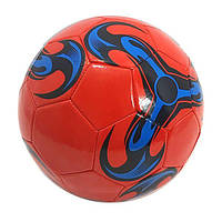Мяч футбольный 5 красный MIC (ABT057) PZ, код: 8408159