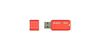 Флеш-накопитель USB3.0 64GB GOODRAM UME3 Orange (UME3-0640O0R11) BK, код: 1901301