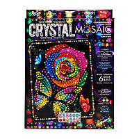 Креативное творчество Crystal mosaic Цветок Danko Toys CRM-02-07 6 форм элементов SB, код: 8334802